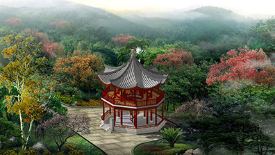 園林景觀中亭的藝術功能