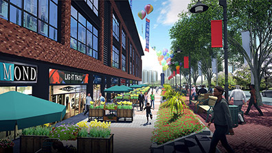 步行街景觀設計要注意的幾個影響因素