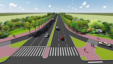 景觀設計和道路系統間的關系總結