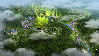 園林景觀設計效果圖中的色彩應用經驗總結