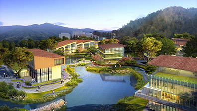 色彩搭配在園林設計中是非常重要的