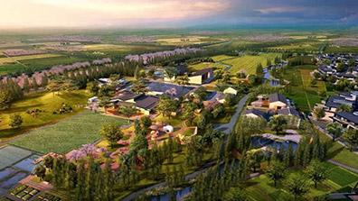 田園綜合體可包含若干個特色小鎮