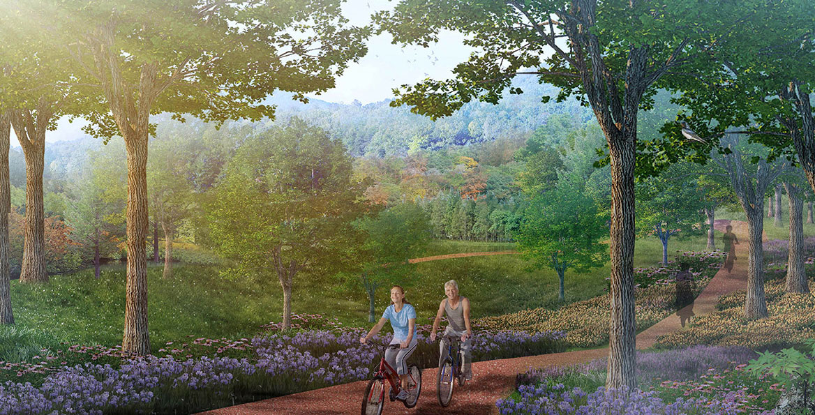 東莞市橋頭鎮體育文化公園規劃設計圖5