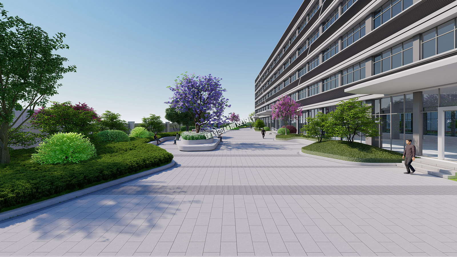 淺談企業廠區景觀總體規劃