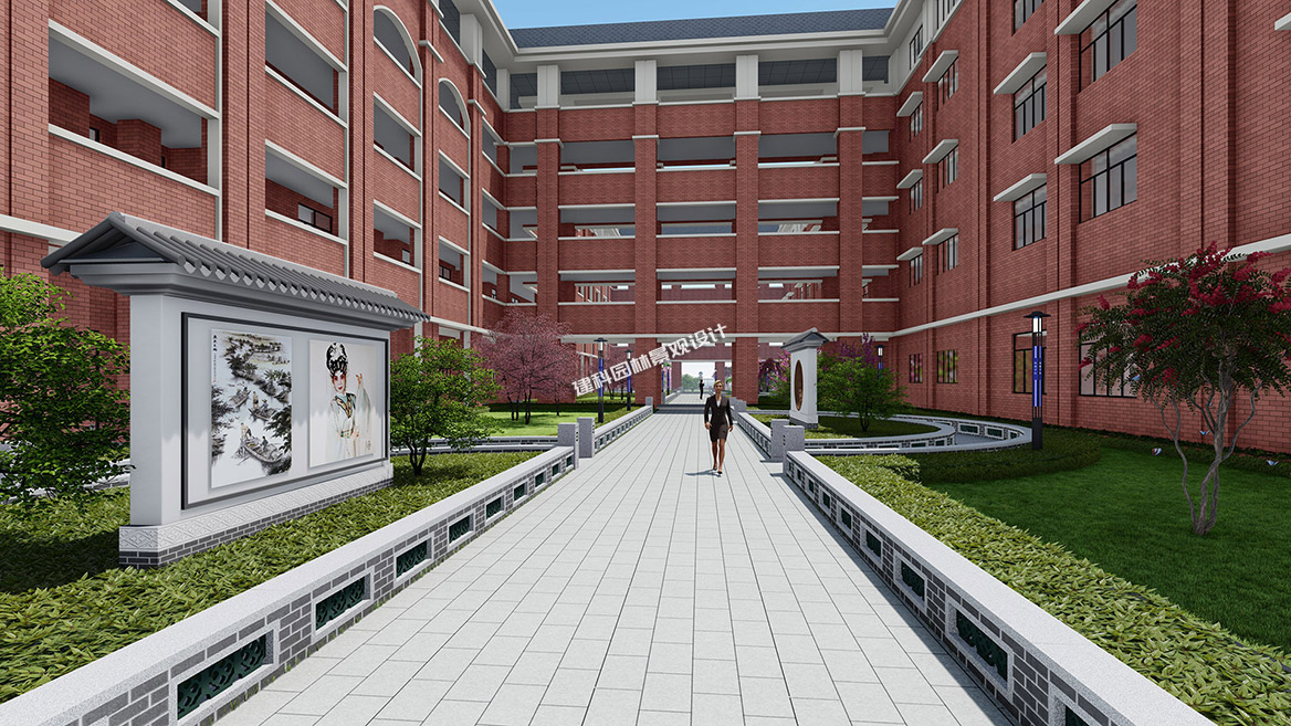 校園景觀營造中的文化與藝術元素應用策略2