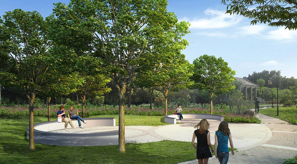 細涌尾涼棚周邊道路、小橋、綠化及新廳升級改造2